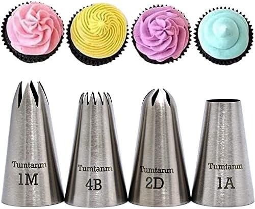Stainless Steel Cake Decorating Nozzle – Professional Cream Piping Tip