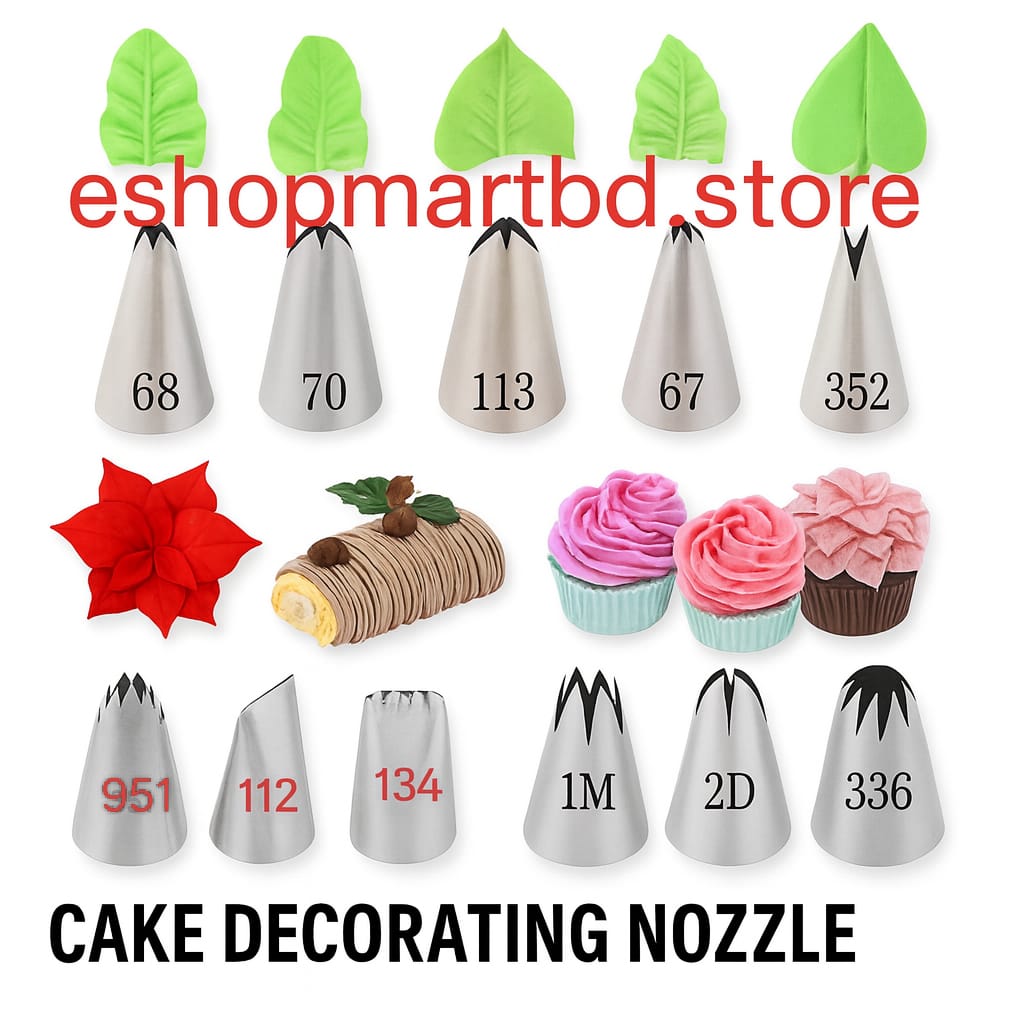 Cake Decorating Nozzle -68, 70, 113, 67, 352