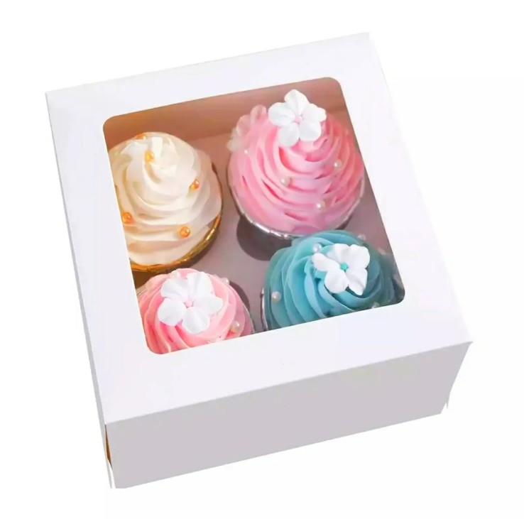 4-Hole Cupcake Box (5pcs Set)
