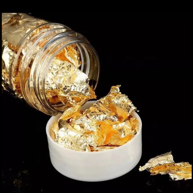 Edible Golden Leaf 1 Bottle 1GM,2GM