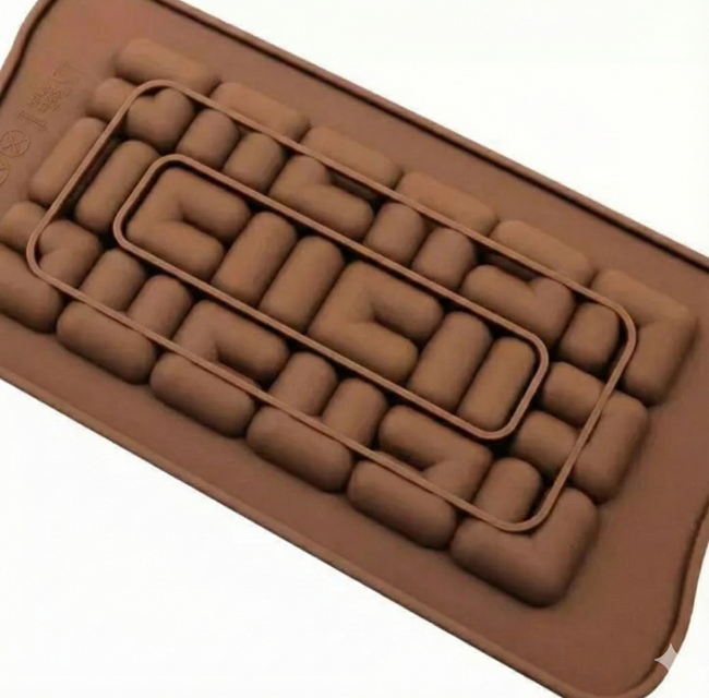 Chocolate Bar Mold (U Shape Design)