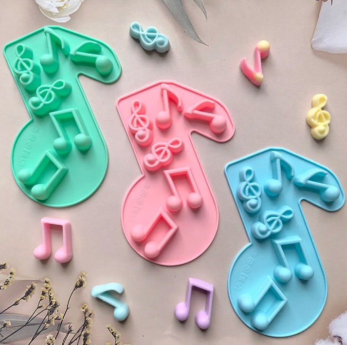 Silicone Chocolate Bar Mold – Musical Symbol