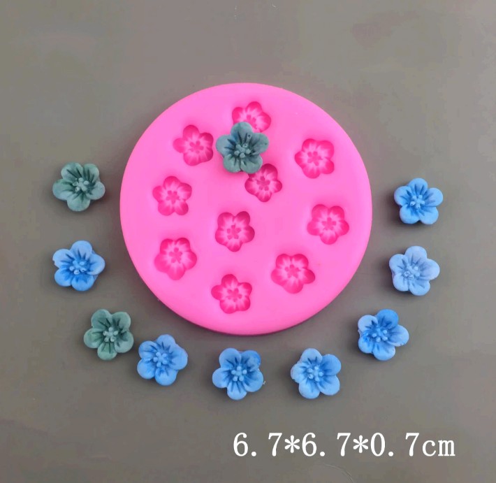 Silicone Mini Flower Mold