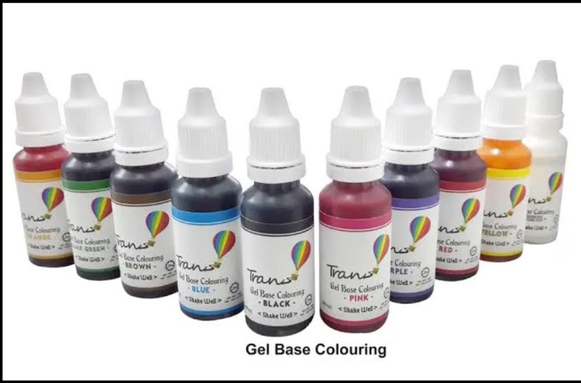 Gel Base Food Colour (Trans)– 15ml
